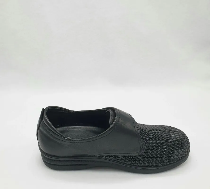 Pure Comfort Safron A23 Black sold by Bayside Shoe Warehouse