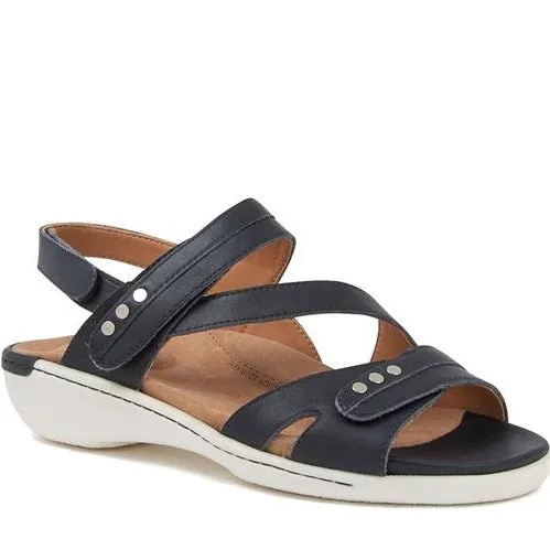 Ziera Beaux W Navy Navy Scratch Leather sold by Bayside Shoe Warehouse