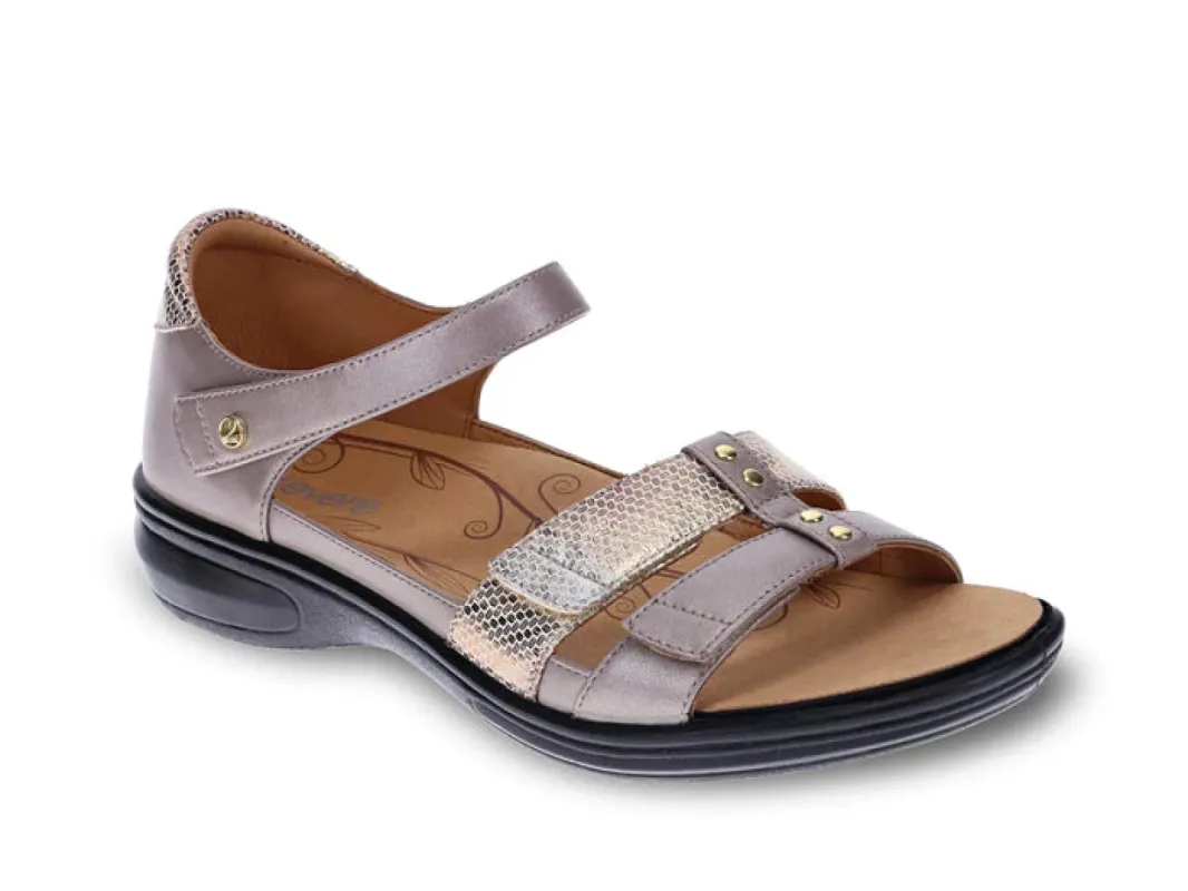 Revere Negara Champagne Wide sold by Bayside Shoe Warehouse