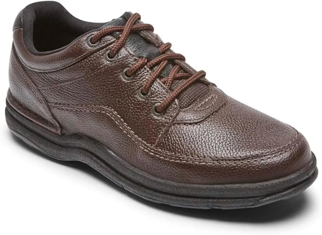 Rockport Mens Shoes World Tour Classic - Chocolate Nubuck sold by Bayside Shoe Warehouse