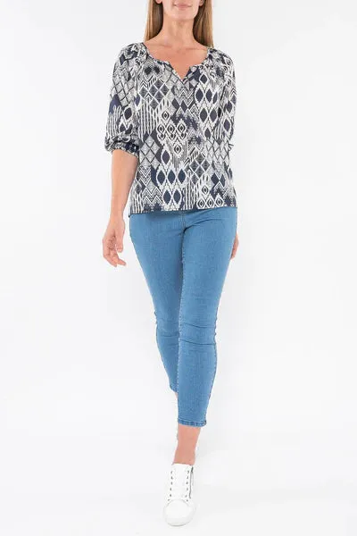 Jump Tribal Print Top sold by Bayside Shoe Warehouse product image thumbnail 4