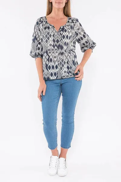 Jump Tribal Print Top sold by Bayside Shoe Warehouse