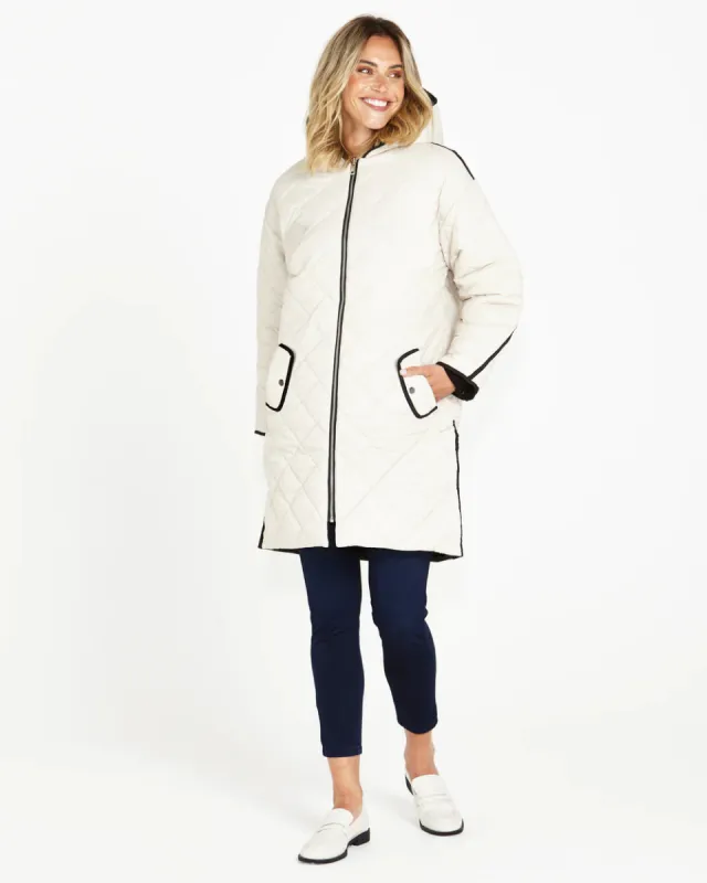 Betty Basics Alexa Reversible Puffer Jacket sold by Bayside Shoe Warehouse