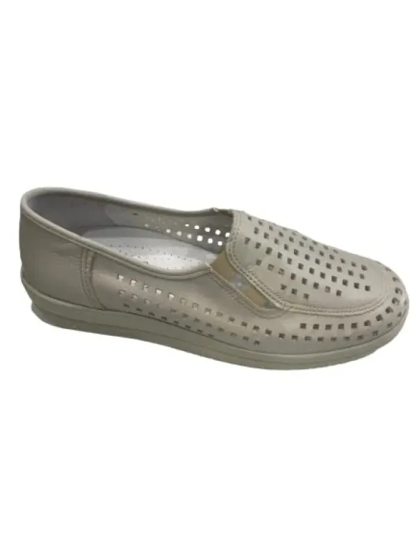 Aco Acel White Kid Womens Shoes sold by Bayside Shoe Warehouse