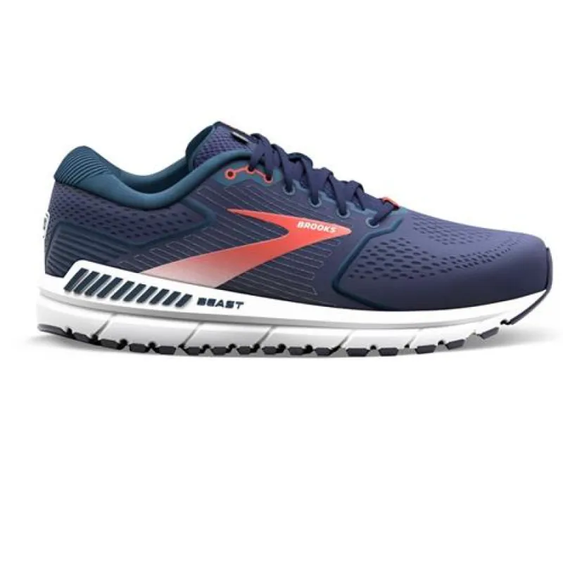 Brooks Beast 20 Mens Shoes 2e019 Black Pearl/blk/red Width sold by Bayside Shoe Warehouse