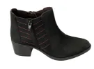 Via Nova Ferntree Boot / Navy/red Stitch sold by Bayside Shoe Warehouse