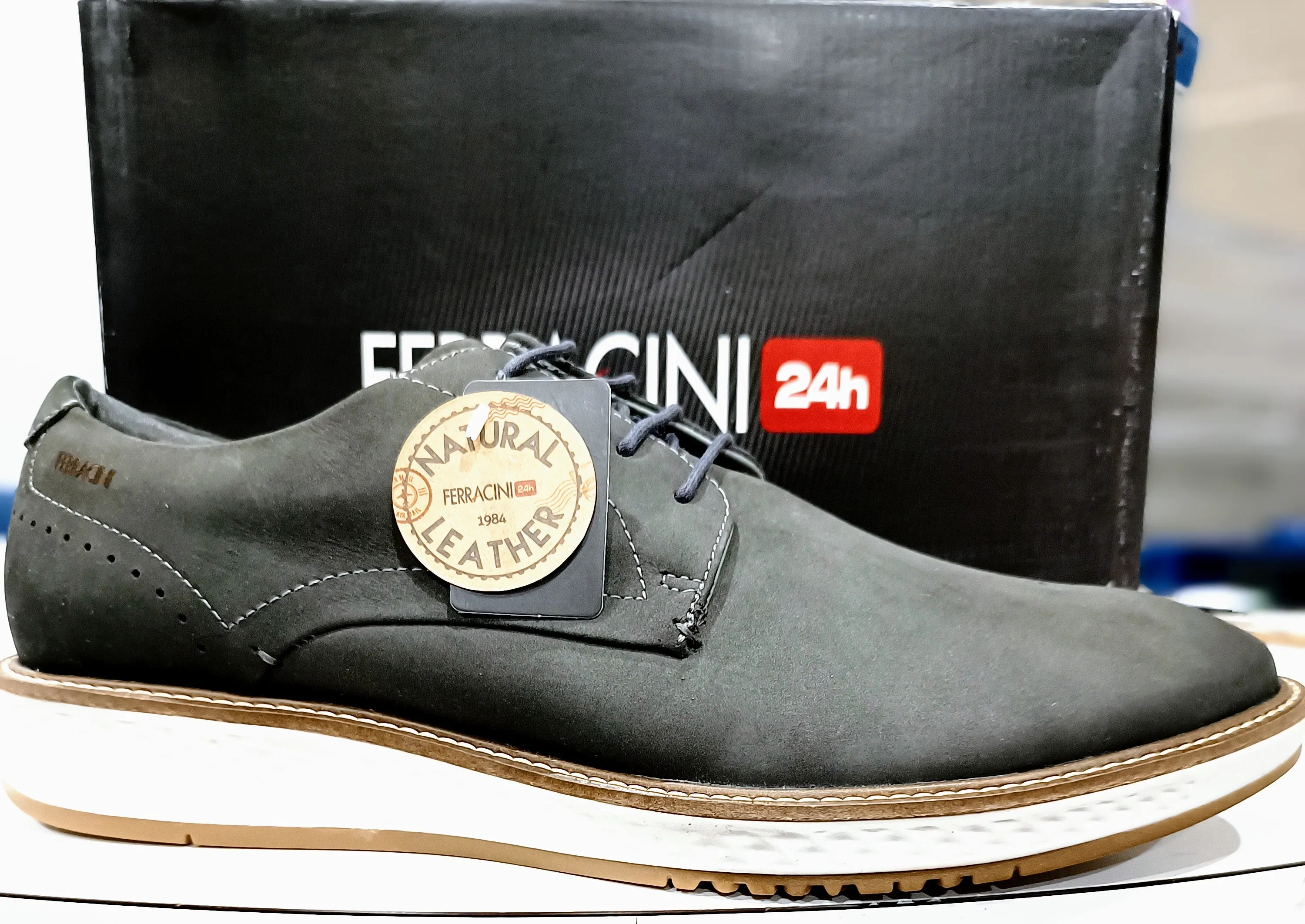 Ferracini Kenneth 3305 Index Chumbo I sold by Bayside Shoe Warehouse