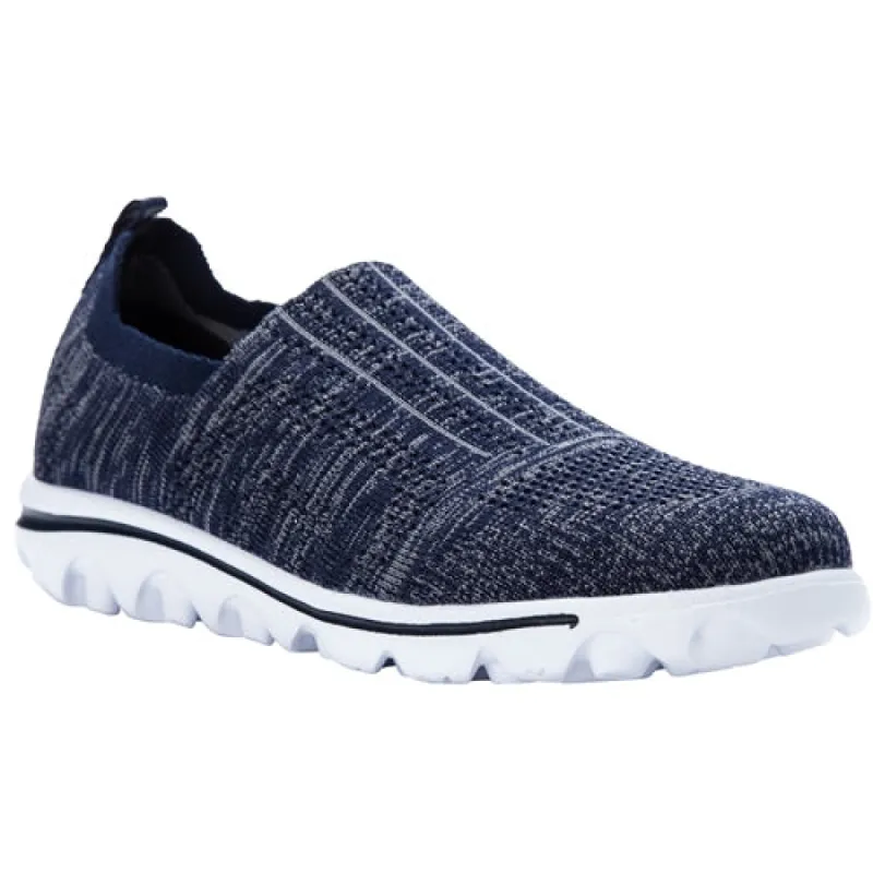 Propet Travelactiv Stretch Navy sold by Bayside Shoe Warehouse
