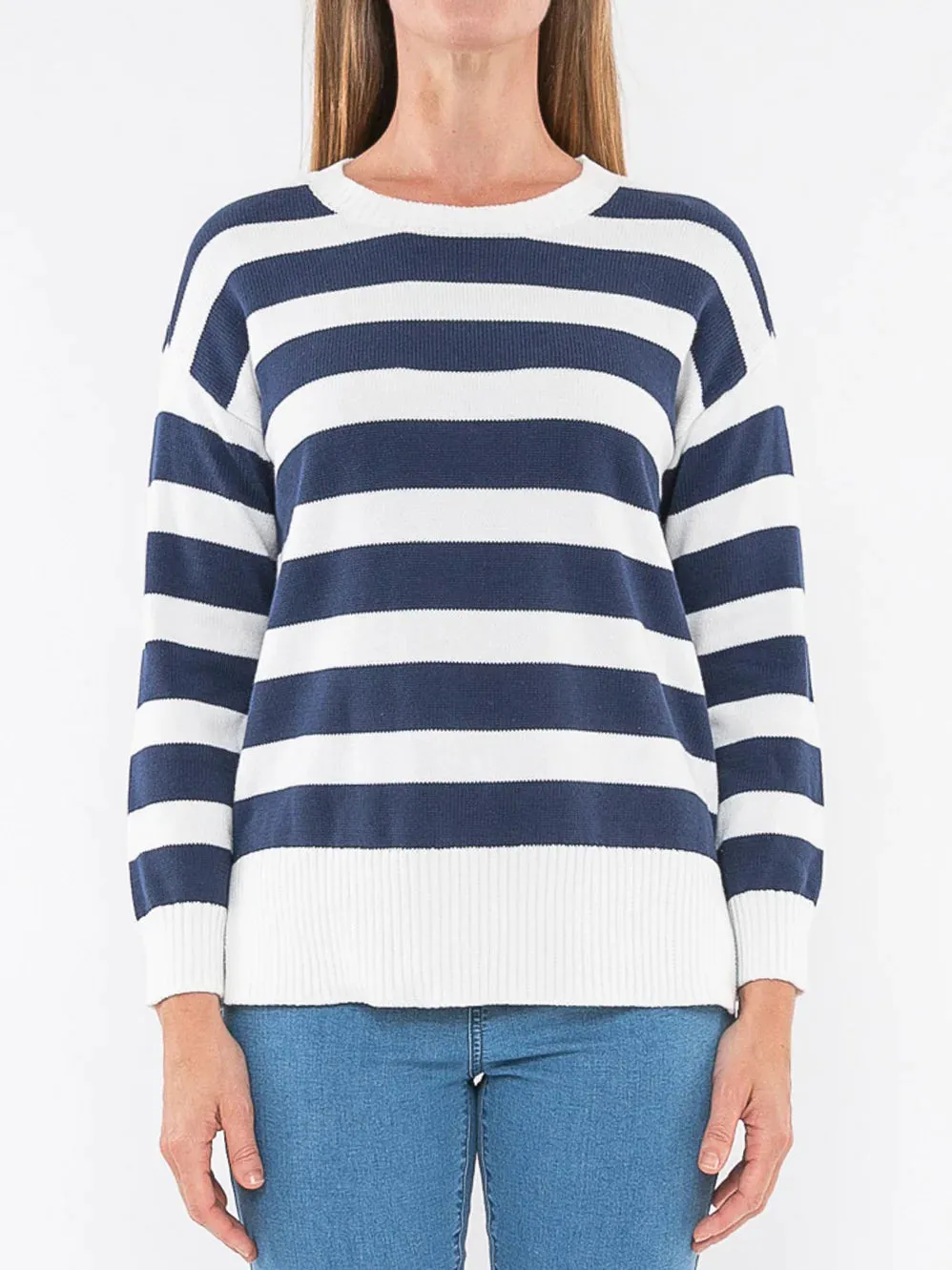 Jump Stripe Pullover sold by Bayside Shoe Warehouse