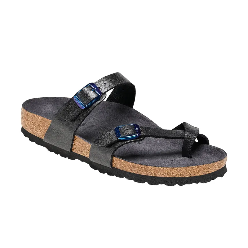 Birkenstock Mayari Graceful Licorice Birko-flor Regular sold by Bayside Shoe Warehouse