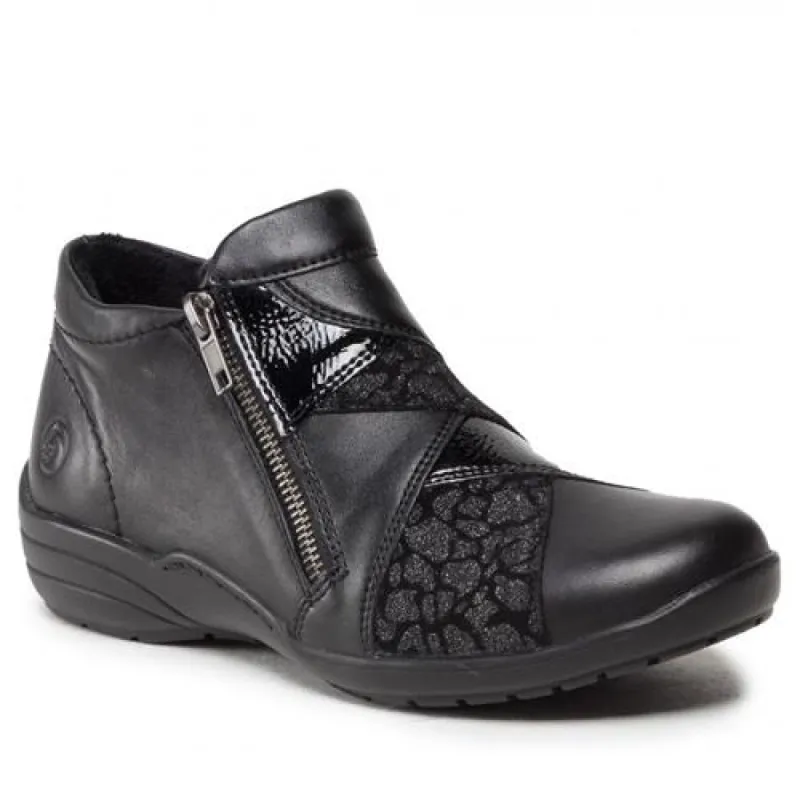 Remonte R7674 03 Schwarz Women Boot sold by Bayside Shoe Warehouse