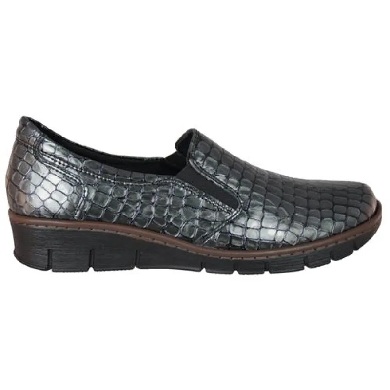 Cabello CP414-22 Grey Croco sold by Bayside Shoe Warehouse