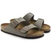 Birkenstock Arizona Stone Birkibuc Regular sold by Bayside Shoe Warehouse