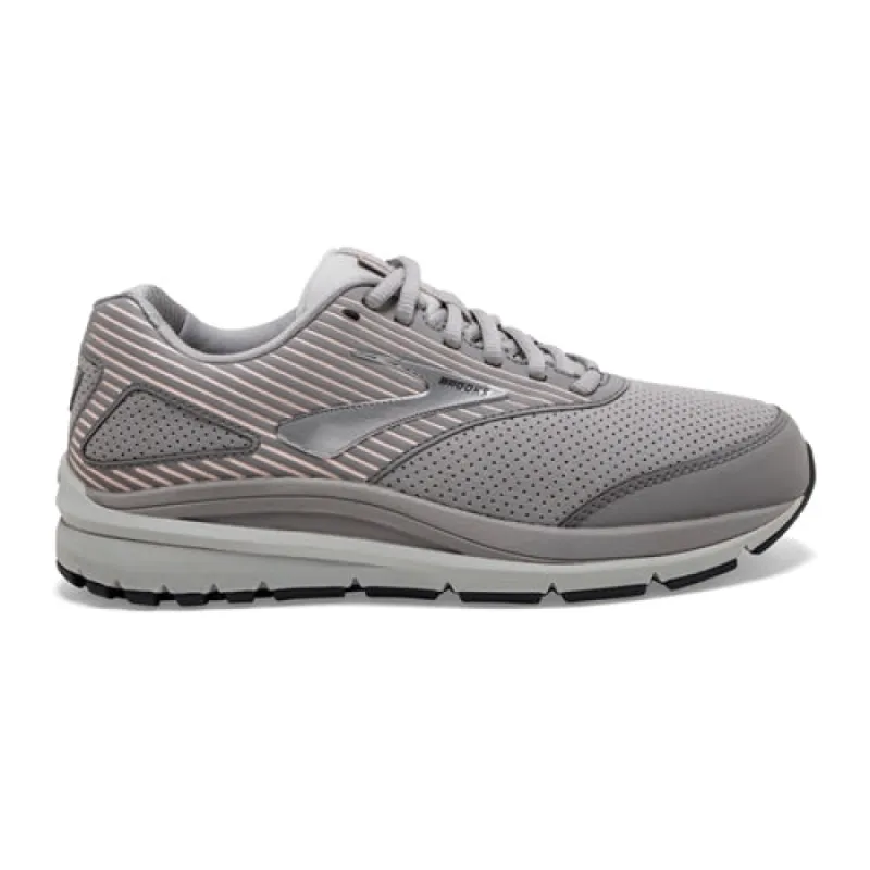 Brooks W Addiction Walker Suede D Alloy/oyster/peach Width made by Brooks
