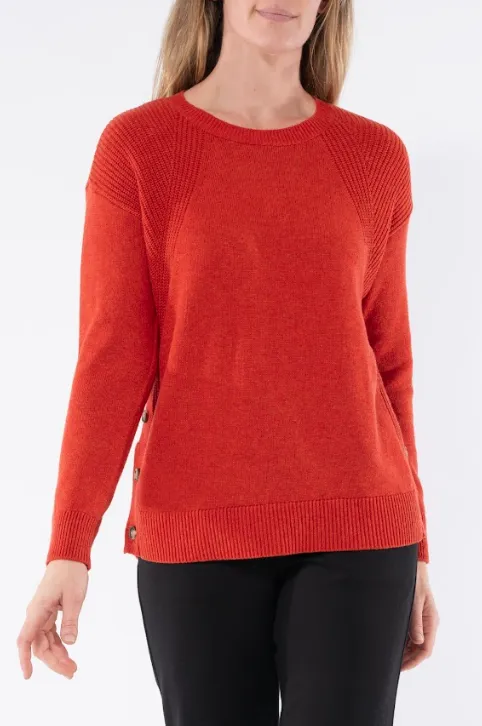 Jump Side Button Pullover Marmalade sold by Bayside Shoe Warehouse product image thumbnail 2