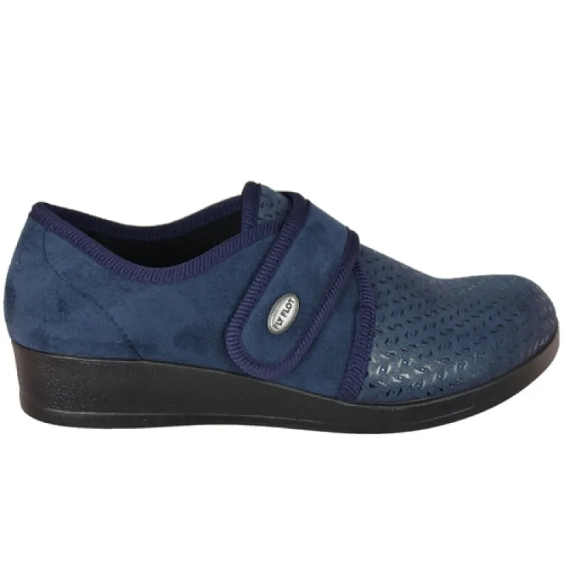 Fly Flot Q3886 Womens Shoes Slippers Blue sold by Bayside Shoe Warehouse