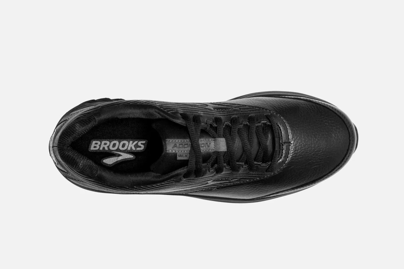 Brooks Addiction Walker 2 Mens Shoes Extra Wide 4e 072 Black On Black Width sold by Bayside Shoe Warehouse product image thumbnail 2
