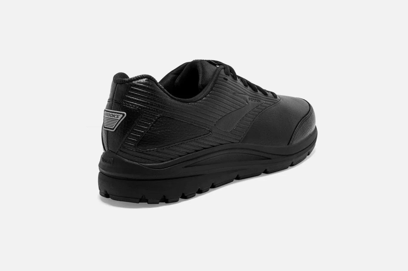 Brooks Addiction Walker 2 Mens Shoes Extra Wide 4e 072 Black On Black Width sold by Bayside Shoe Warehouse product image thumbnail 5