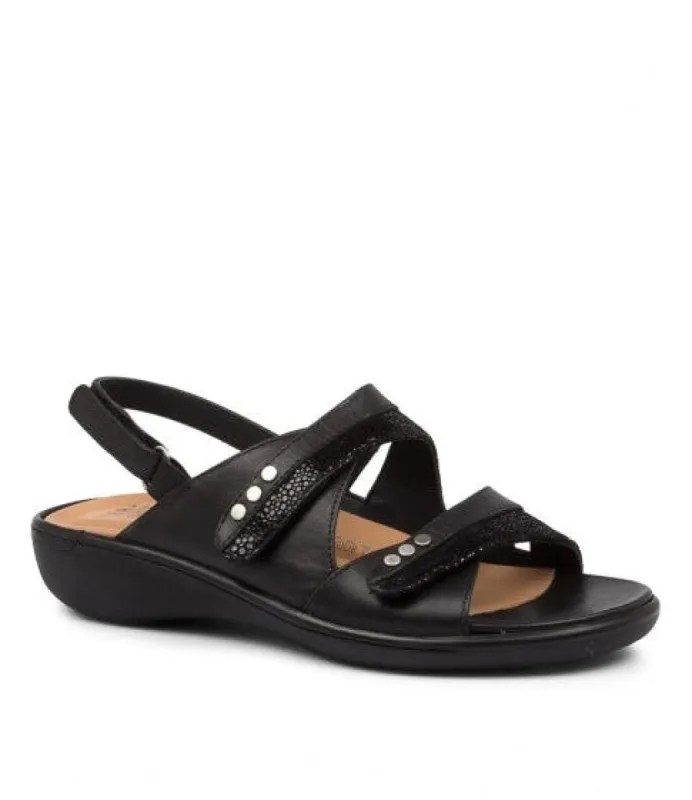 Ziera Bizzy W Platinum Stingray Leather Adjustable Sandal sold by Bayside Shoe Warehouse