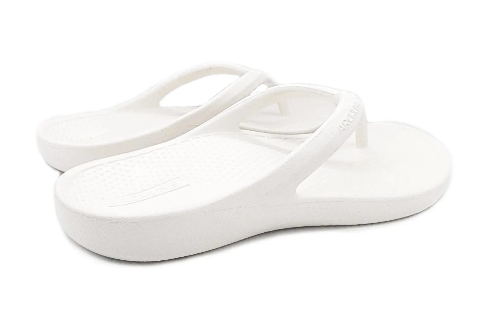Archline Rebound Orthotic Thongs White sold by Bayside Shoe Warehouse product image thumbnail 4