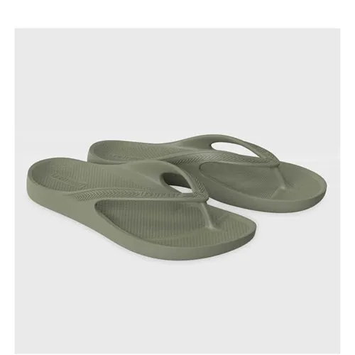 Lightfeet Revive Arch Support Unisex Thongs / Khaki sold by Bayside Shoe Warehouse
