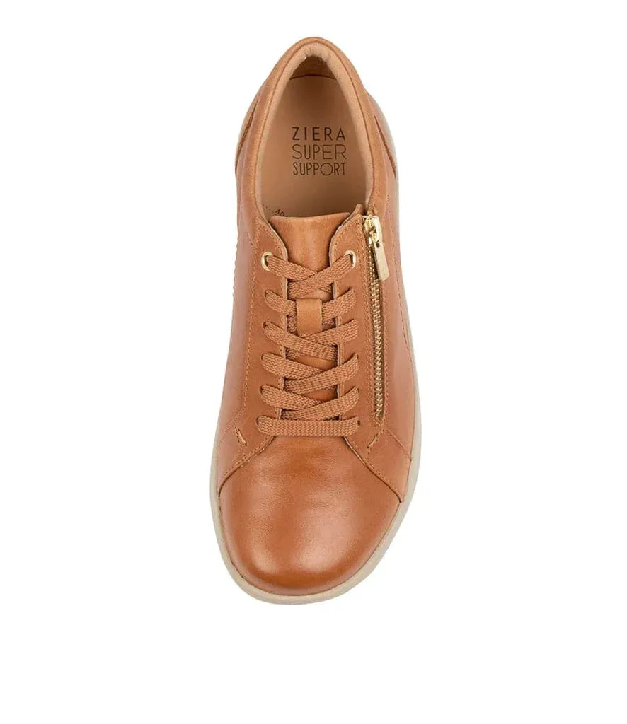 Ziera Solar Xf Zr Tan Leather Sneaker sold by Bayside Shoe Warehouse product image thumbnail 4