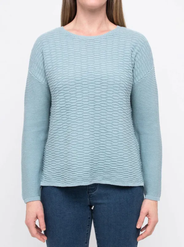 Jump Textured Cotton Pullover made by Jump