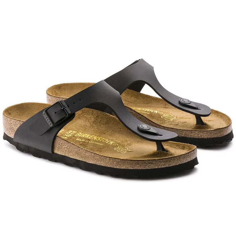 Birkenstock Gizeh Birko-flor Metallic Black sold by Bayside Shoe Warehouse product image thumbnail 2