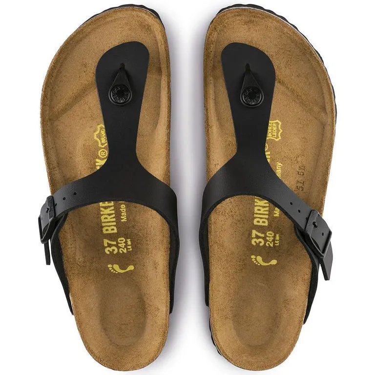 Birkenstock Gizeh Birko-flor Metallic Black sold by Bayside Shoe Warehouse product image thumbnail 3