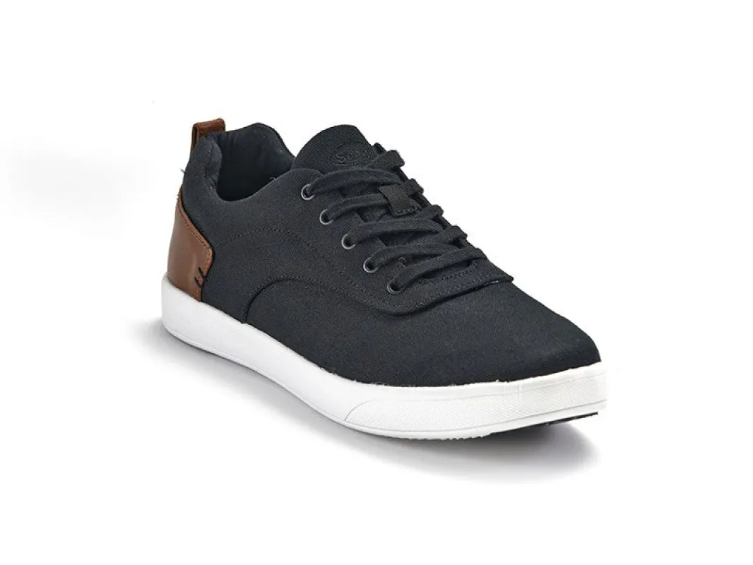 Scholl Beacon - Black/tan sold by Bayside Shoe Warehouse