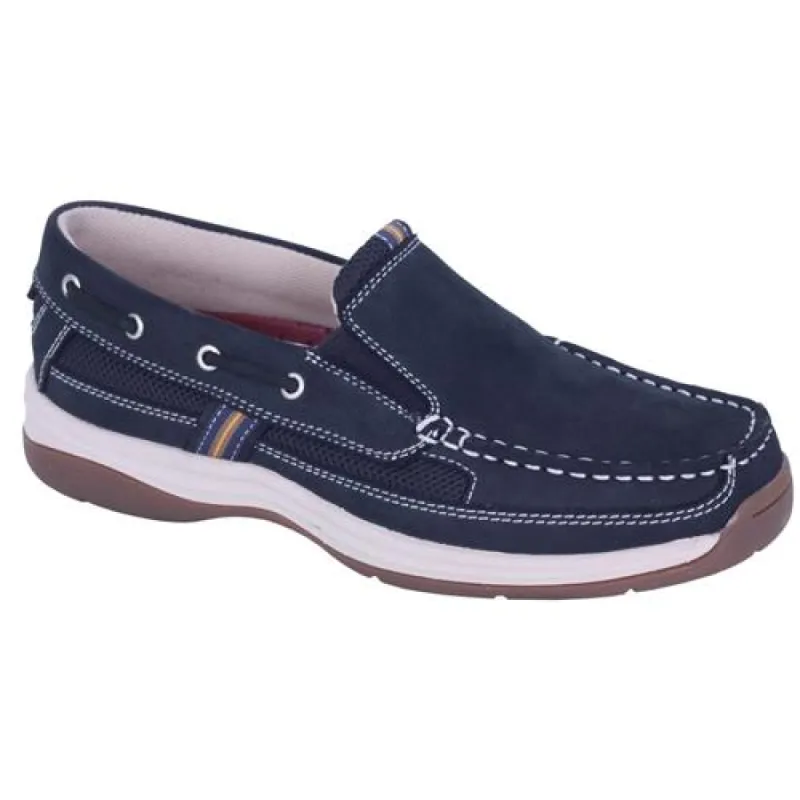 Slatters Splice Navy made by Bayside Shoe Warehouse