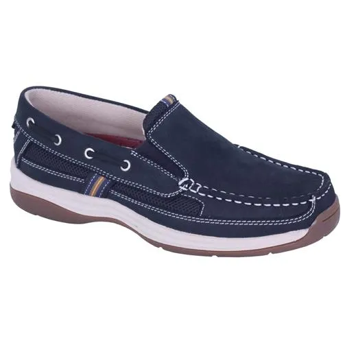 Slatters Splice Navy sold by Bayside Shoe Warehouse
