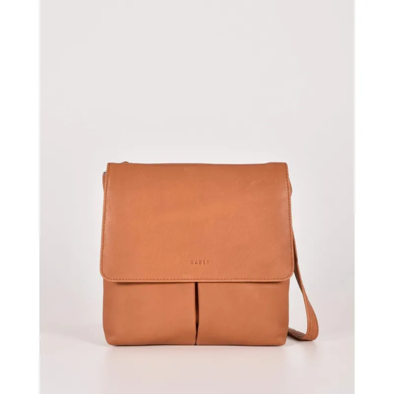 Gabee Ava Leather Crossbody Bag Tan sold by Bayside Shoe Warehouse