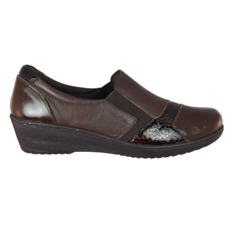 Cabello Cp461-18 Chocolate Patent sold by Bayside Shoe Warehouse