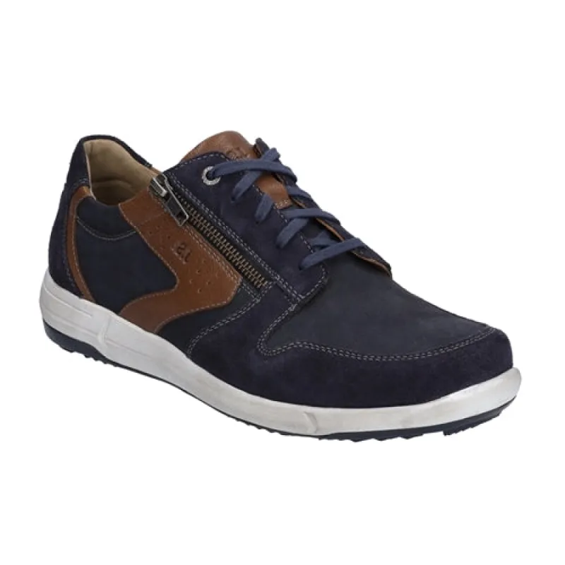 Josef Seibel S23 Men Enrico 20 25320 Indigo Combi sold by Bayside Shoe Warehouse