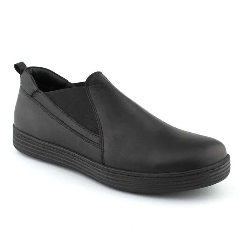 Cabello Ultra Black Slip-On Shoes sold by Bayside Shoe Warehouse