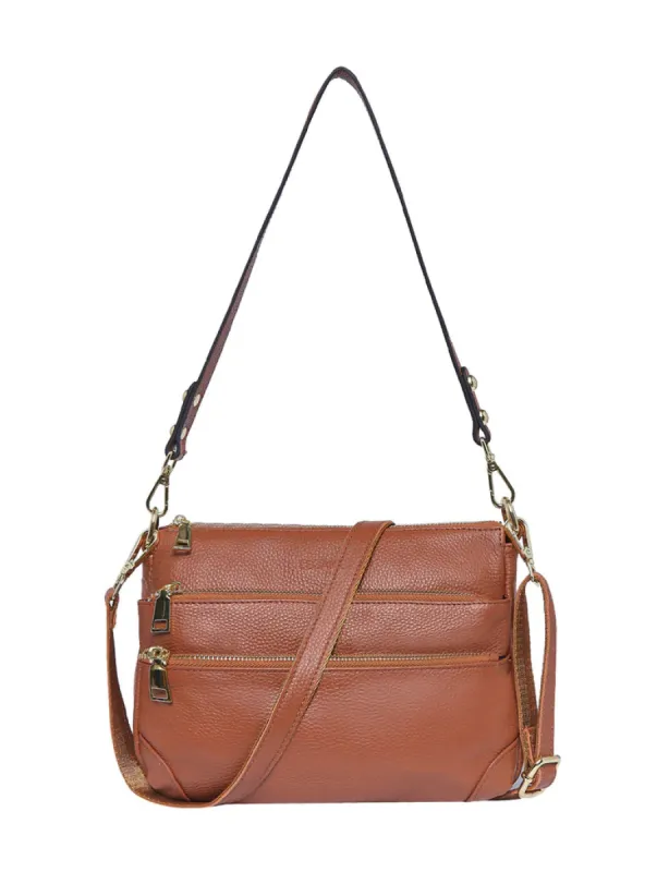 Serenade Faith Leather Crossbody Bag sold by Bayside Shoe Warehouse