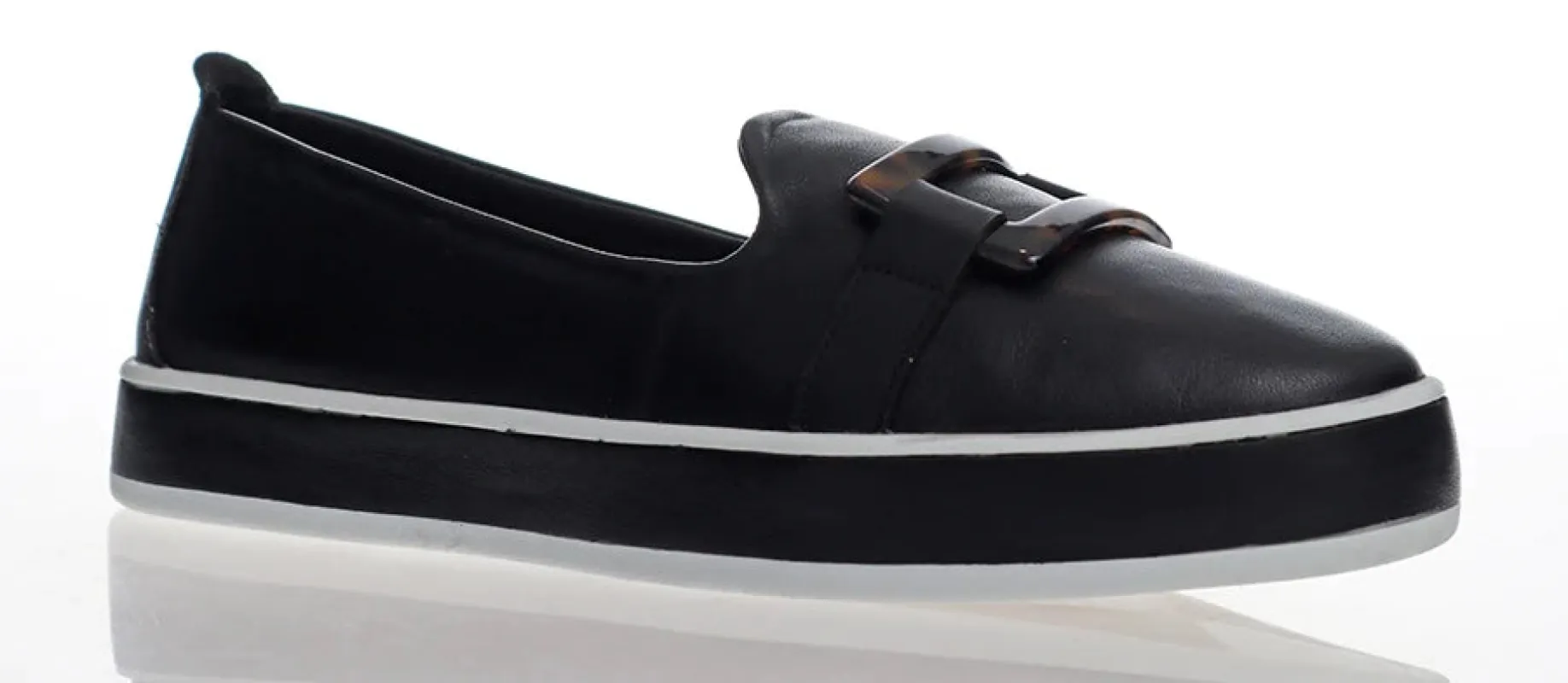 Alfie & Evie W23 Wynn Black Leather sold by Bayside Shoe Warehouse