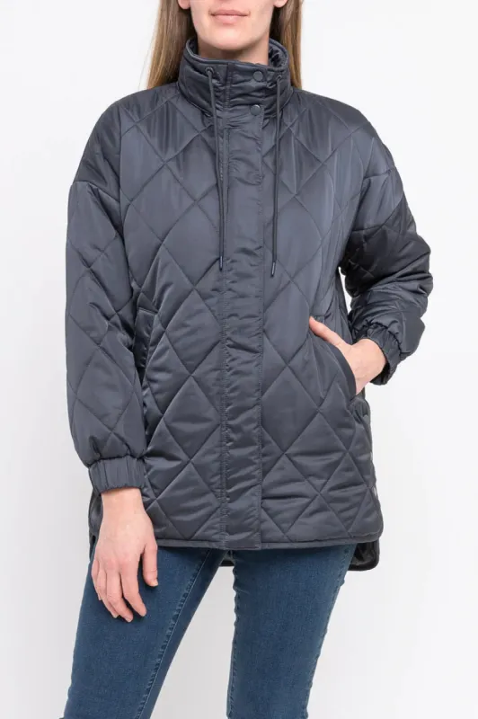 Jump Slate Quilted Puffer Jacket sold by Bayside Shoe Warehouse