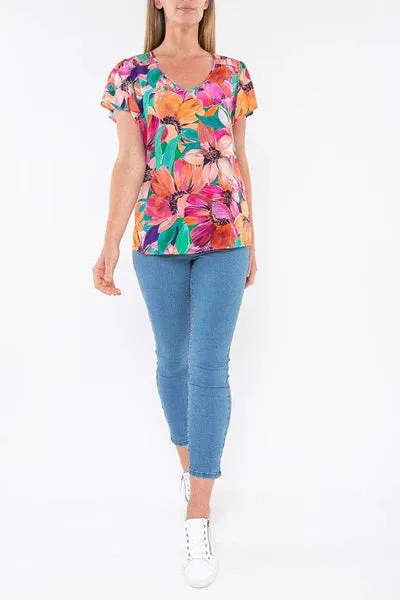 Jump Paradise Floral Top sold by Bayside Shoe Warehouse