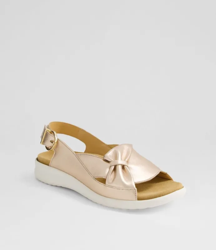 Ziera Bari Pale Rose Leather Womens Shoes sold by Bayside Shoe Warehouse