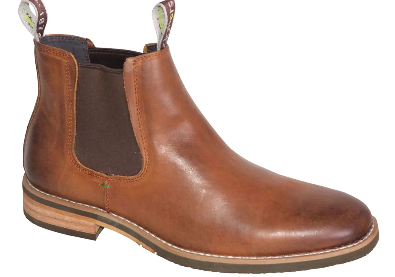 Slatters Rialto Boot Charcoal Brown sold by Bayside Shoe Warehouse