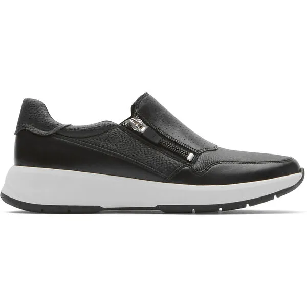 Rockport Trustride Side Zip Black Leather Womens Shoes sold by Bayside Shoe Warehouse product image thumbnail 2