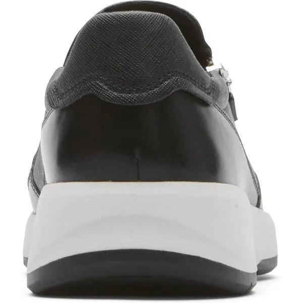 Rockport Trustride Side Zip Black Leather Womens Shoes sold by Bayside Shoe Warehouse product image thumbnail 3