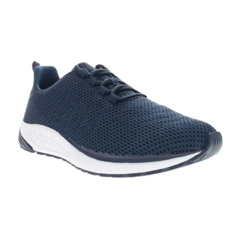 Propet Mens Shoes Tour Knit Navy sold by Bayside Shoe Warehouse