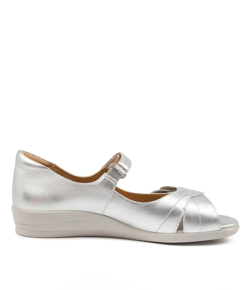 Ziera Disco W Silver Leather sold by Bayside Shoe Warehouse product image thumbnail 2