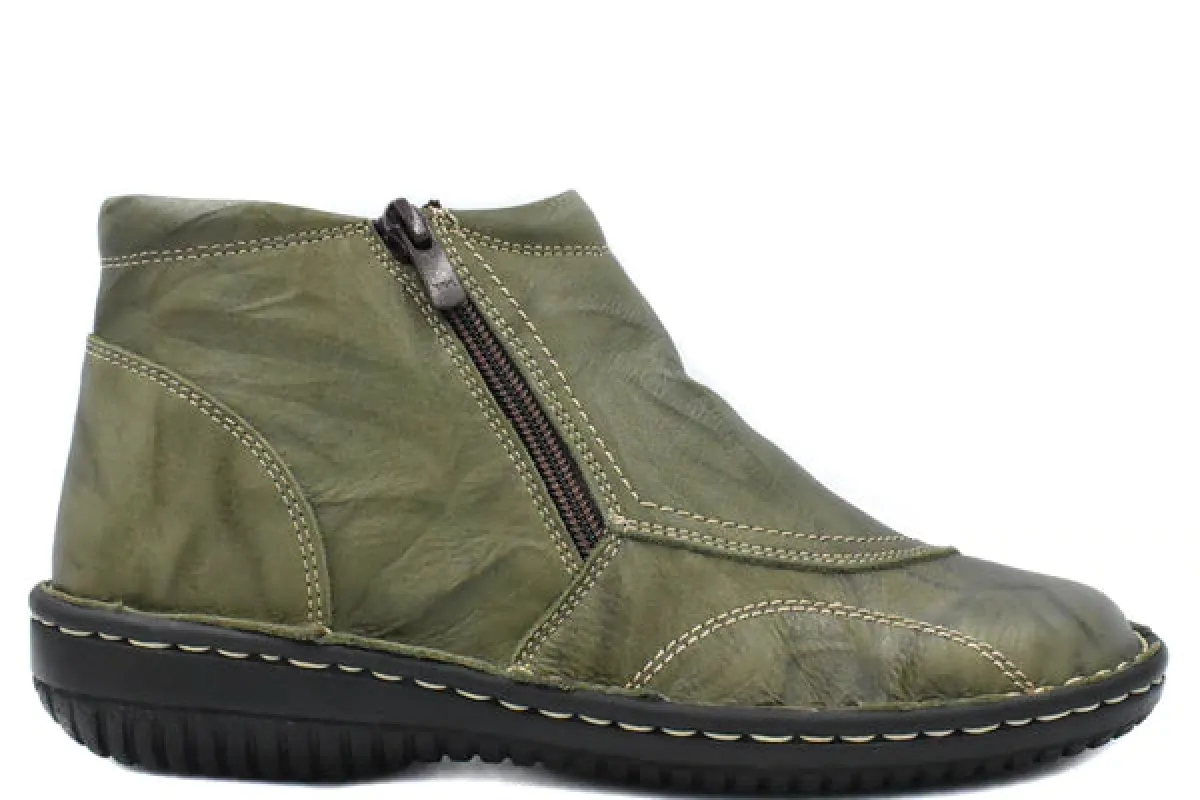 Cabello Comfort 5250-27 Khaki Crinkle sold by Bayside Shoe Warehouse