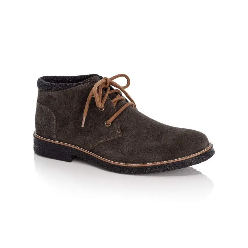 Rieker 33611-25 Mens Shoes Brown Lace Up Boots sold by Bayside Shoe Warehouse
