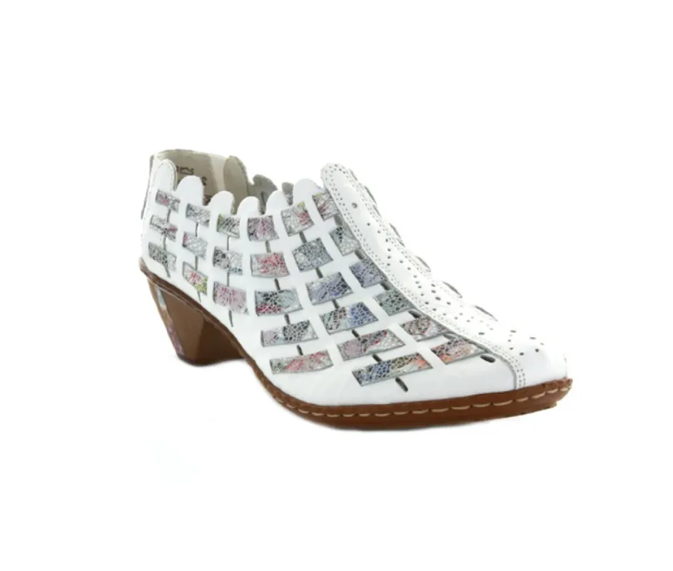 Rieker - 46778-80 White Multi sold by Bayside Shoe Warehouse