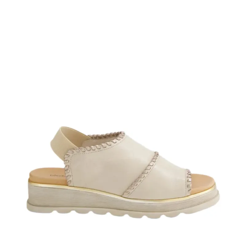 Django and Juliette Carlenet Almond Champagne Leather sold by Bayside Shoe Warehouse